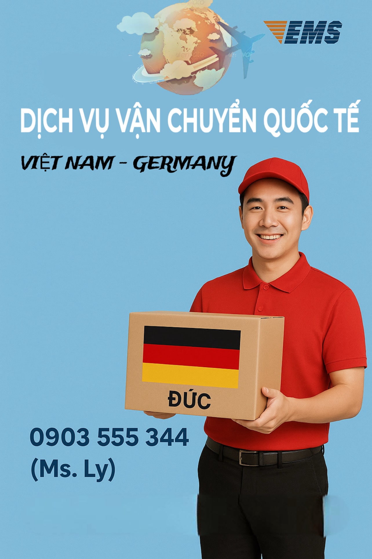 Gửi hàng đi Đức tại Đà Nẵng| Chuyển Phát nhanh EMS