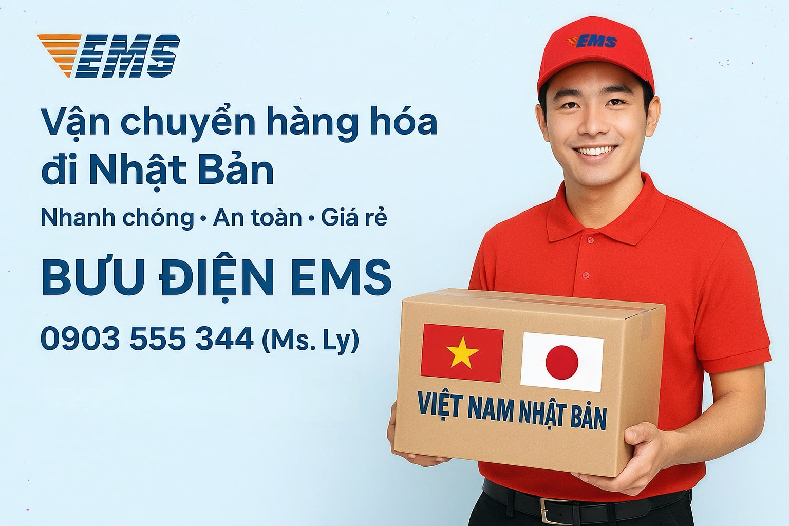Gửi hàng đi Nhật Bản tại Đà Nẵng EMS